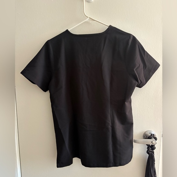 Mandala Black Scrub Top Small - Picture 2 of 4